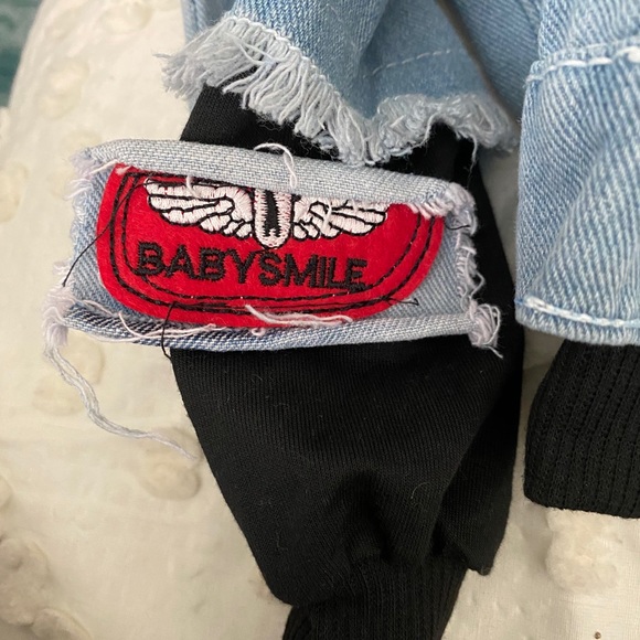 Juice Wrld Jean Jacket with Patches - Picture 3 of 5